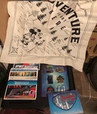 Disney D23 2020 Fantastic Worlds Member Gift Pin Set (4 Pins) - Pizza Planet, Asgard, Swiss Family Treehouse, Hoth — listing 5