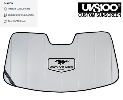 Covercraft Ford Mustang 60th Anniversary UVS100 Custom Fit Sunscreen (2024-2025)