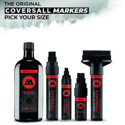 Molotow Speedflow Action Marker Range - Permanent glänzend Kupfer schwarz Tintenstift