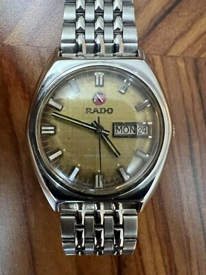 Vintage rado conway 10 dial automatic gents watch, day/date, swiss