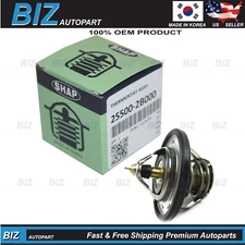 OEM Thermostat Assembly for 2010-2024 HYUNDAI KIA 1.6L ONLY 25500-2B000