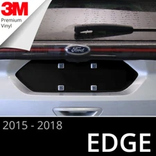2015-2018 Ford Edge Rear Decklid Blackout Panel Decal (Glossy Black)