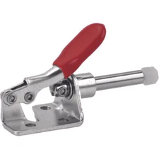 RapidHold Push Pull Toggle Clamp 100lbs 8-32 Flange Based Straight Line Clamp