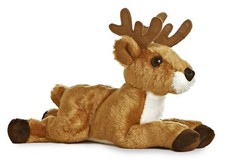 Aurora 8" Deer 31307 Plush Stuffed Animal Toy