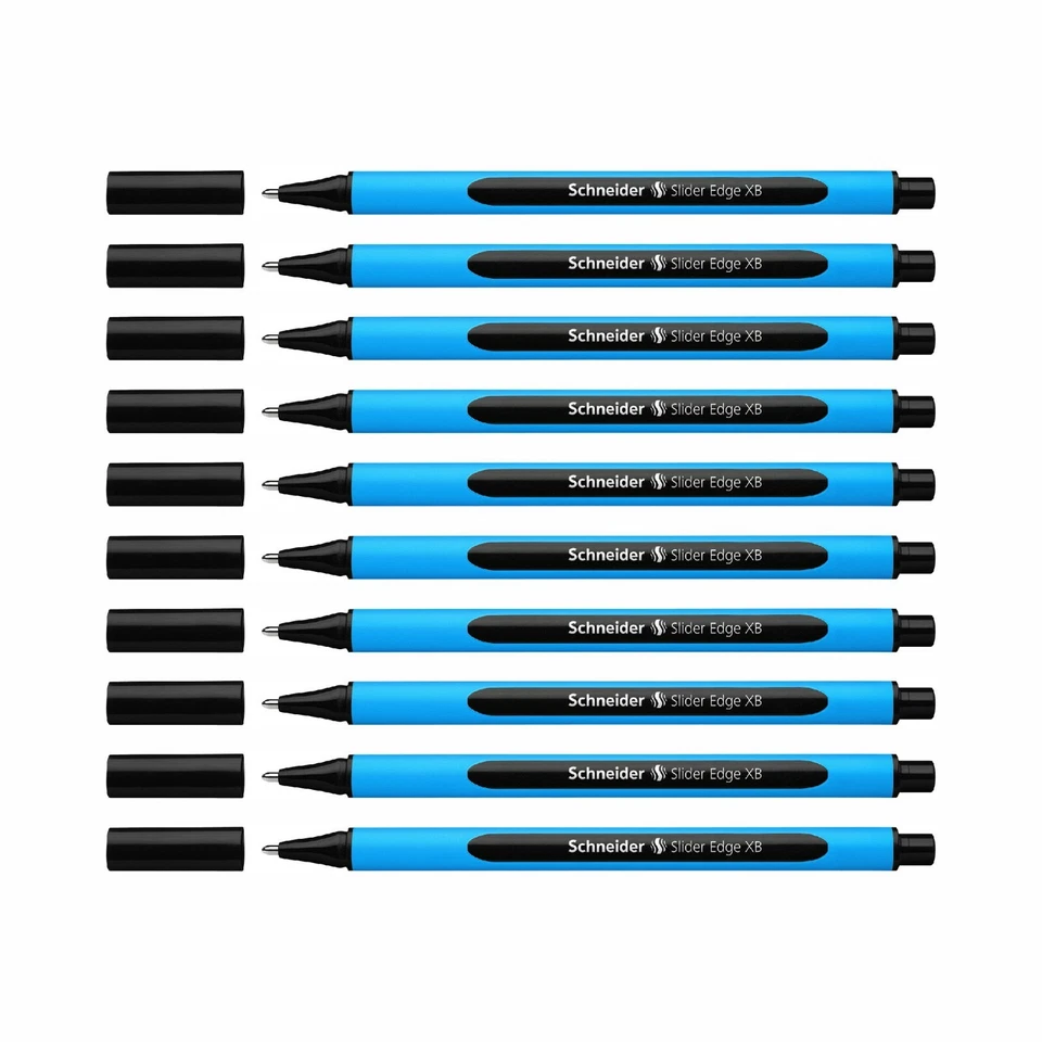 Schneider Kugelschreiber Slider Edge XB - 10er-Set schwarz
