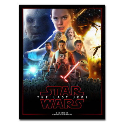 80653 Star Wars: The Last Jedi Wall Print Poster US