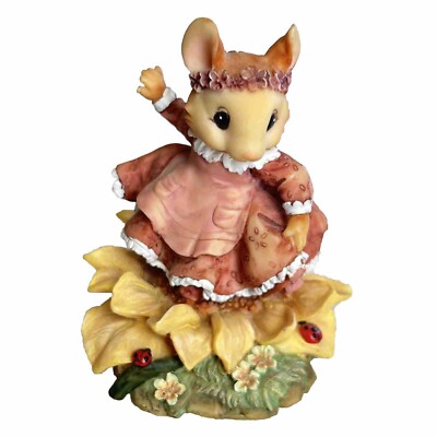 Mouse in the House 1999 ''Sunflower Dance'' Cast Art Industries Figurine - EUC