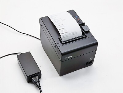 Epson TM-T20III M267E POS Thermal Receipt Printer Black w/ Power