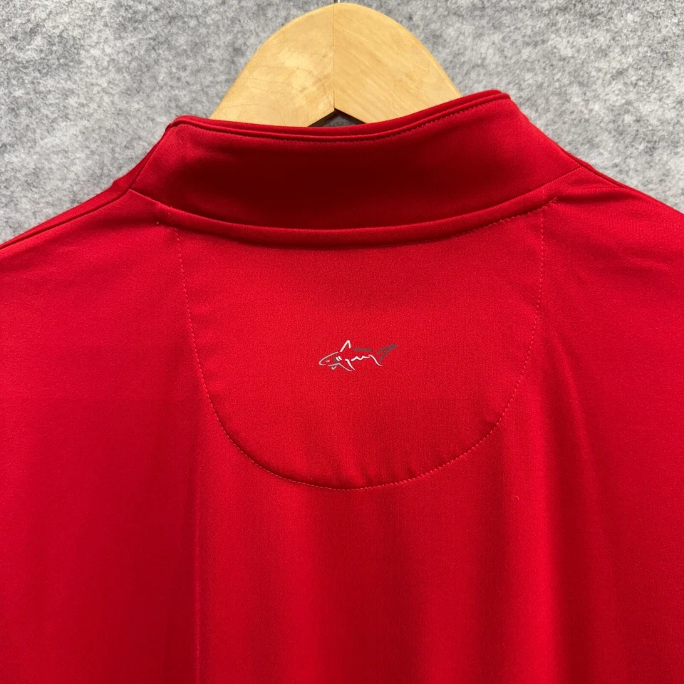 Greg Norman Play Dry Women's Top Activewear Tennis Golf, 1/4 Zip, Red, Size XXL - Image 4 of 4