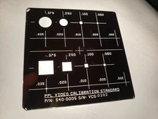 Pacific Precision Laboratories PPL 145A Video Calibration Standard VCS 540-0005