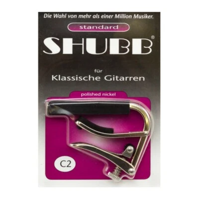 Kapodaster / Capo /Capodaster von shubb C2 für Gitarren mit Nylonsaiten NEU/NEW