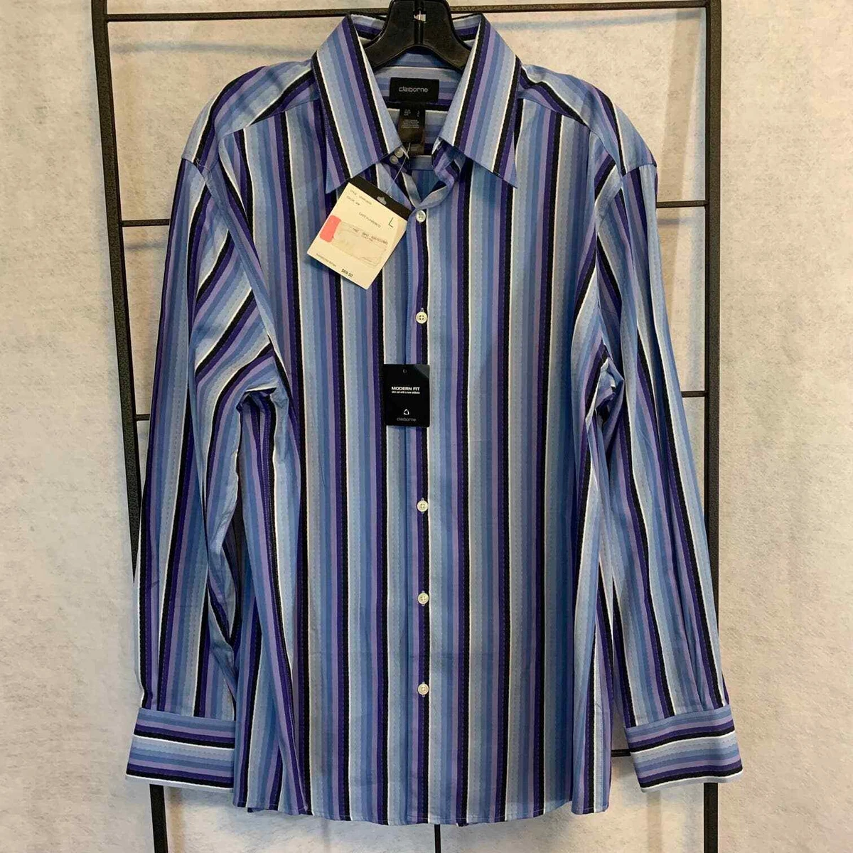 Claiborne Slim Dress Shirts for Men for sale | eBay