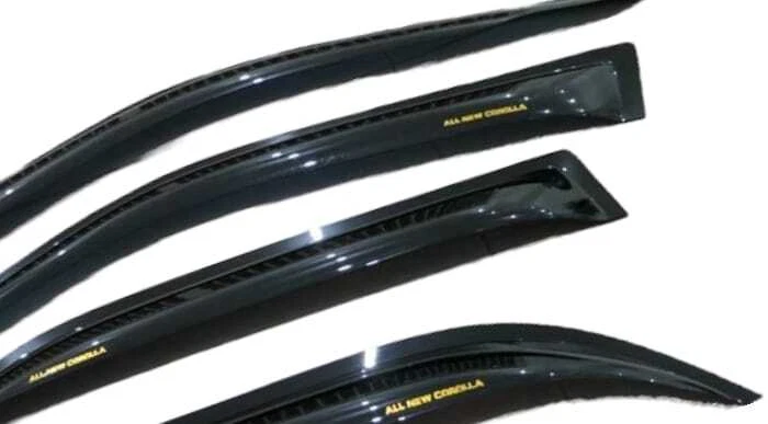 Toyota Corolla 1997 1998 1999 2001 Juego de 4 viseras de ventana con pantalla de ventilación  Foto 4 de 4