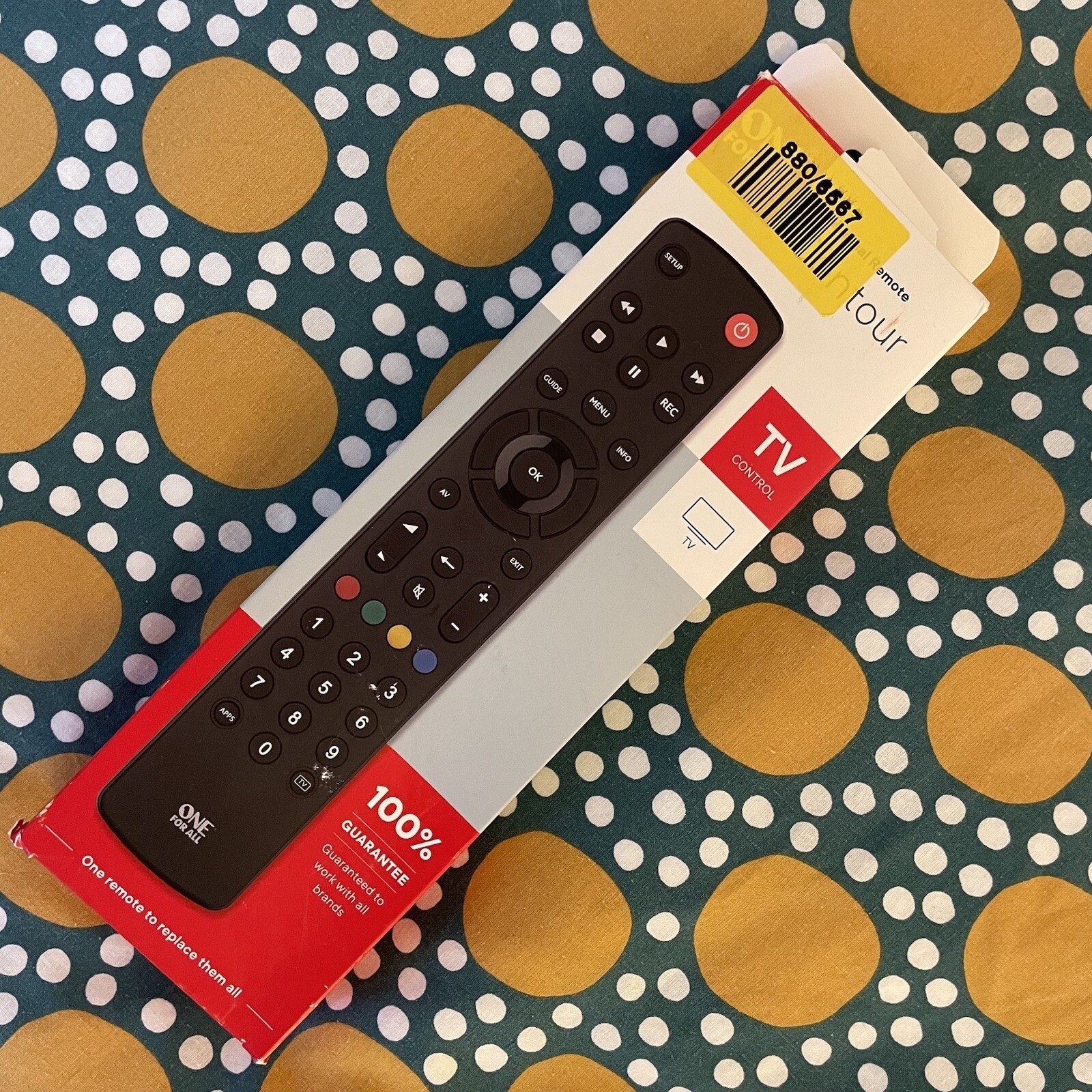 ONE FOR ALL Contour URC1210 Universal Remote Control In Box