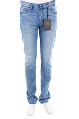 BLK DNM Slim Jeans Baumwolle W33 L34 denimblau NEU