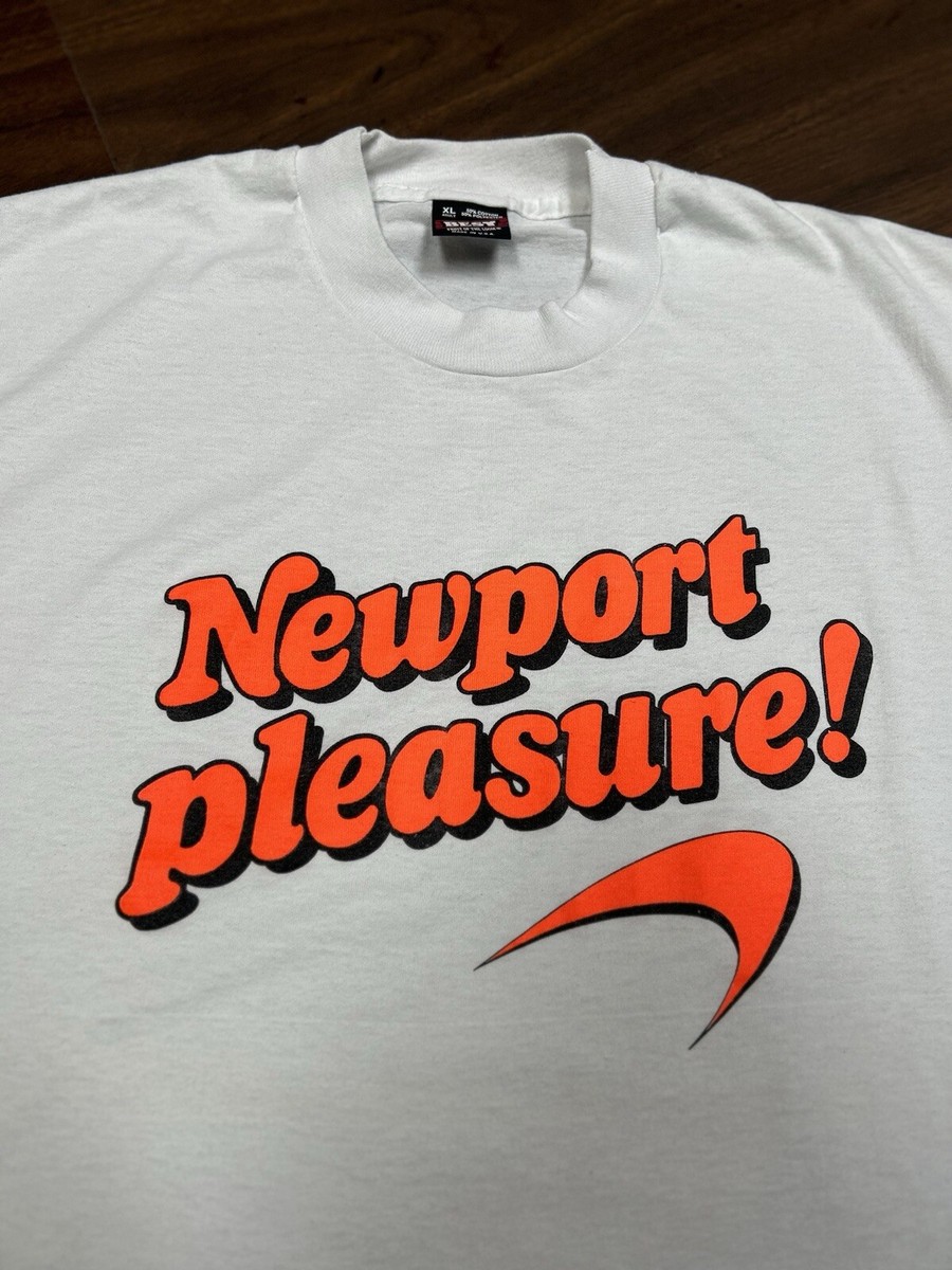 Vintage 90s Newport Pleasure Cigarette Shirt XL | eBay