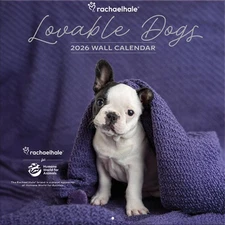 Rachael Hale + Nhs - Lovable Dogs 2026 Wall Calendar by Turner Licensing