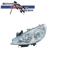 Scheinwerfer Links H7/H1 MIT Stellmotor FÜR Peugeot 307