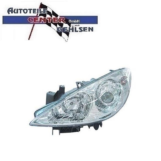 Scheinwerfer Links H7/H1 MIT Stellmotor FÜR Peugeot 307-image