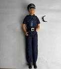 Barbie Clothes + Vintage Ken Doll Police Officer midnight Blue Uniform