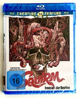 SQUIRM - Invasion der Bestien - Creature Feature #8 - Blu-Ray OOP Rarität - NEU