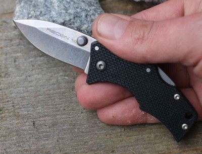 Cold Steel MICRO RECON 1 Spear Point 4034 Stahl Griv-Ex  Griff Tri-Ad  Lock