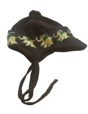 1950s Kids Pom Pom Hat with Elephant Design