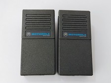  2 Motorola Minitor READ DESCRIPTION