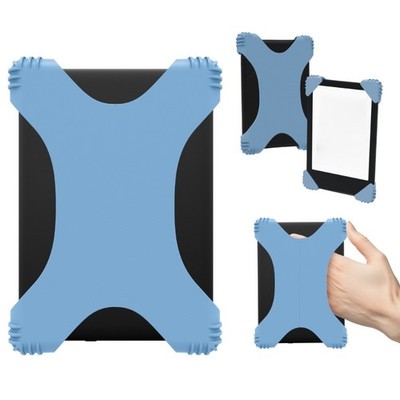 Portable Tablets Holder Silicone Finger Grip Holder with Ergonomic Design Edges