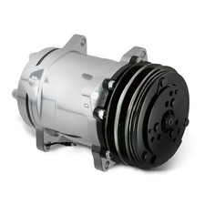 Ac Air Conditioning Compressor For Sanden 508 Style 2-groove Chrome W Clutch Ac Air Conditioning Compressor For Sanden 508 Style 2-groove Chrome W Clutch