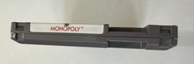 Monopoly NES Game Clean Label Loose Tested