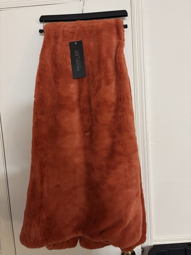 Rachel Zoe Blanket Orange Rust