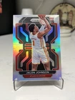 2021-22 Panini Prizm Jalen Johnson Rookie Silver Prizm #305 Atlanta Hawks RC SP