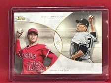 Shohei Ohtani and Masahiro Tanaka collaboration card