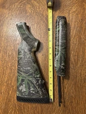 Mossberg 500 12 Ga Stock And Forend Set With Action Bars Good Used Shape #6574
