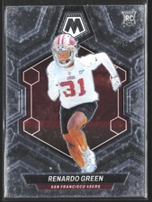 2024 Panini Mosaic #358 RC Renardo Green San Francisco 49ers