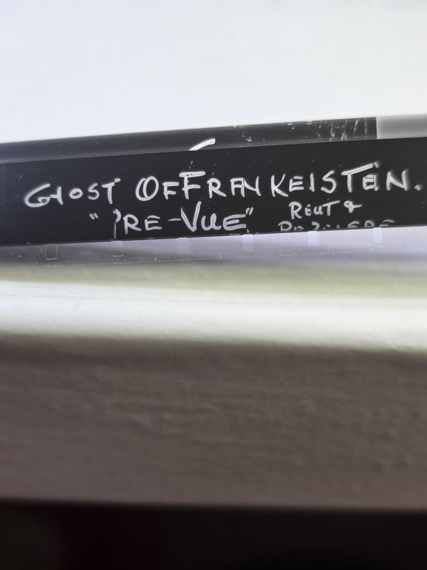 16 mm Film Movie Preview Trailer the ghost of Frankenstein  Sold As Is Untested