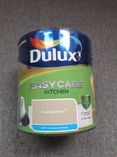 Dulux Emulsion Matt Paint Overtly Olive 2.5L Walls and Ceiling 6.46 per litre
