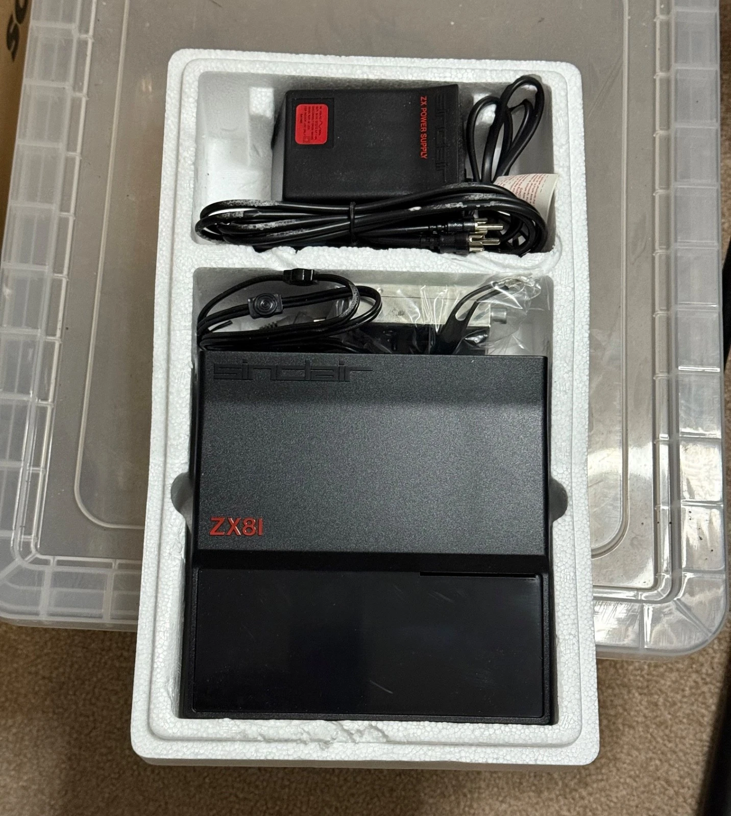 Additional photo for Original Sinclair ZX81 DIY Computer Kit: Unbuilt, Complete, and in OVP