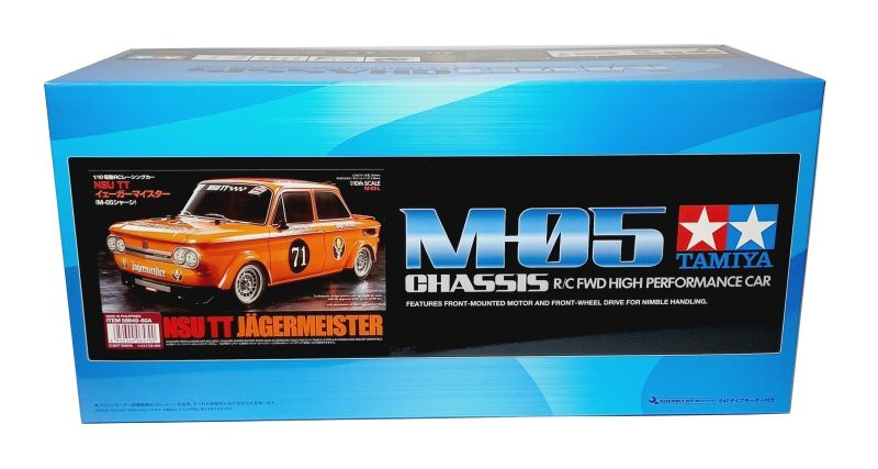 TAMIYA 58649 EP RC Car 1/10 NSU TT JAGERMEISTER M-05 EC296 TAMIYA 58649 EP RC Car 1/10 NSU TT JAGERMEISTER M-05 EC296