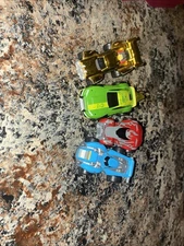 Zag Toys Rocket League Pull Back Racers Mystery Ball Green Gold Lot HTF Rare!!