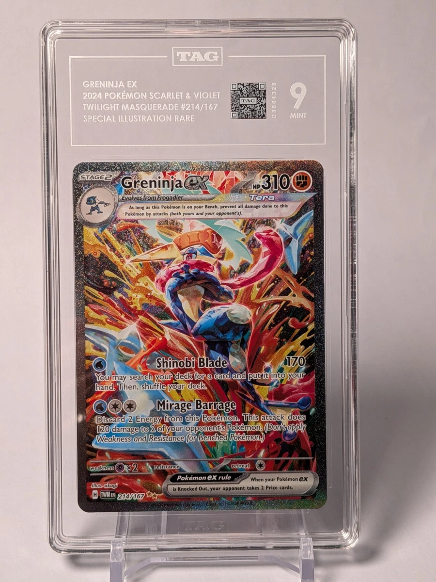 25+ Greninja Ex 214/167 Sv06: Twilight Masquerade for sale