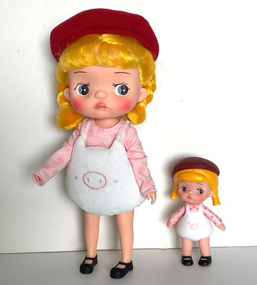 HOLALA ホララ The Three little pigs Gina 人形 FAIRY TOWN The Three Little Pigs IDA Holala NatureQ Full set w/her