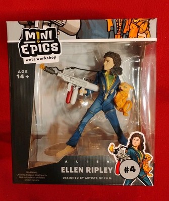Weta Mini Epics Alien ELLEN RIPLEY & Jonesy Cat 7'' Vinyl Figure #4 - NEW