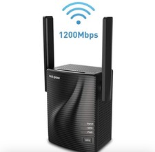 Rock Space WiFi Range Extender Up to 750Mbps   WiFi Signal Booster AC750