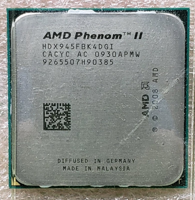 AMD Phenom II X 4  3.0 GHz 945 Quad-Core Processor, HDX945FBK4DGI,  AM3, US