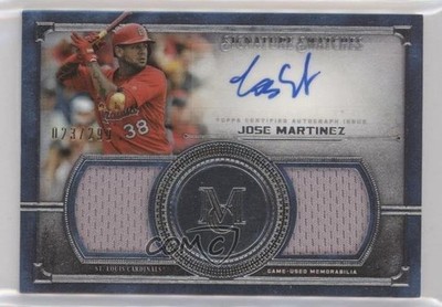 2019 Topps Museum Collection 23/299 Jose Martinez #SSDA-JM Auto v5x