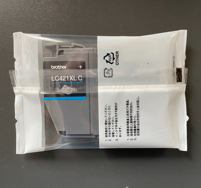 Original Brother LC421XL Tintenpatrone - CYAN LC421 XL - INKL. UK MWST ORIGINAL