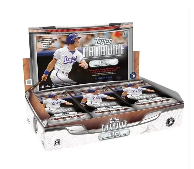 2025 Topps Tribute Baseball Hobby Box - Rip + Ship