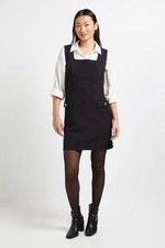 Dorothy Perkins Black Mini Dress Womens Daywear Dresses